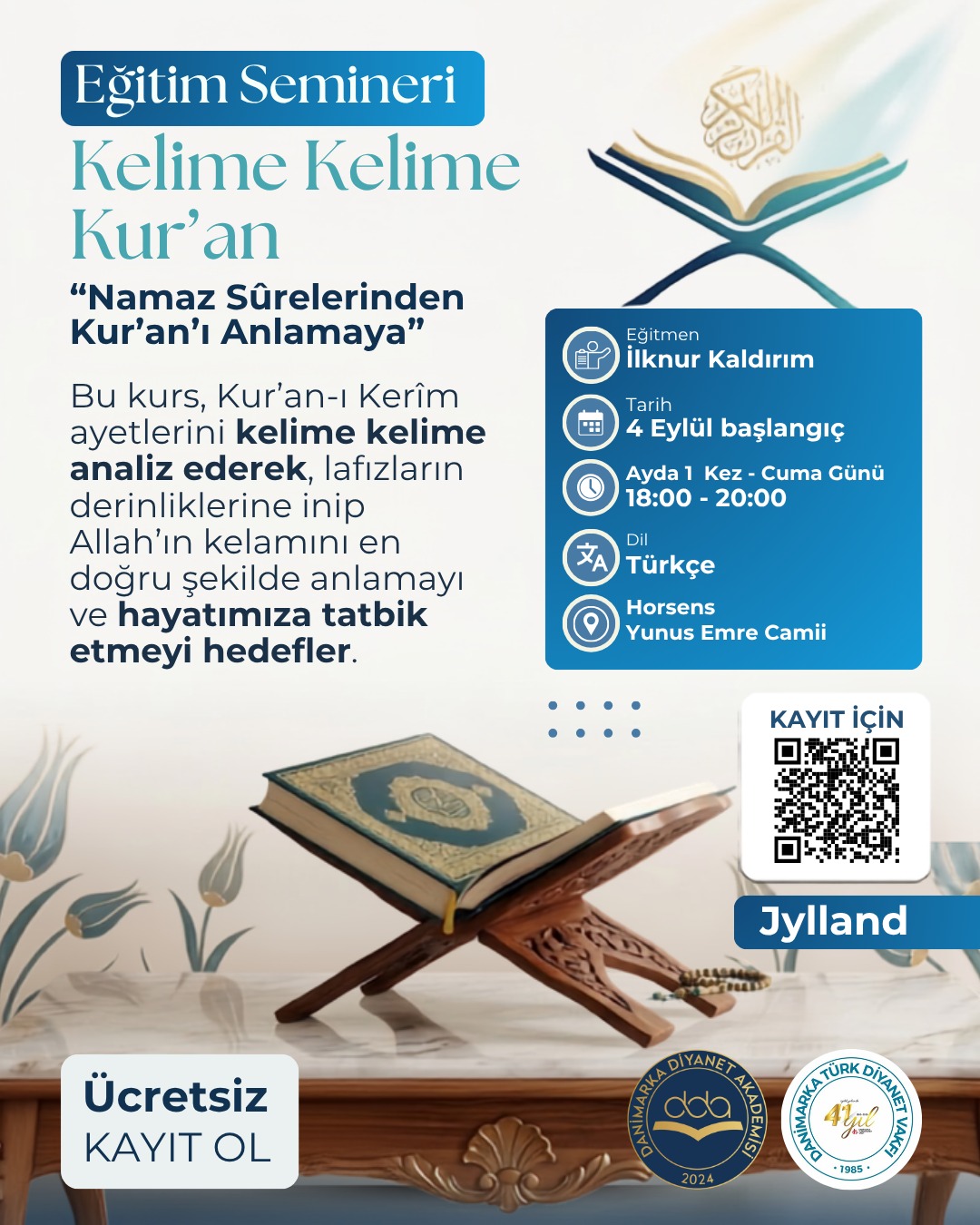 Eğitim Semineri Kelime Kelime Kur'an