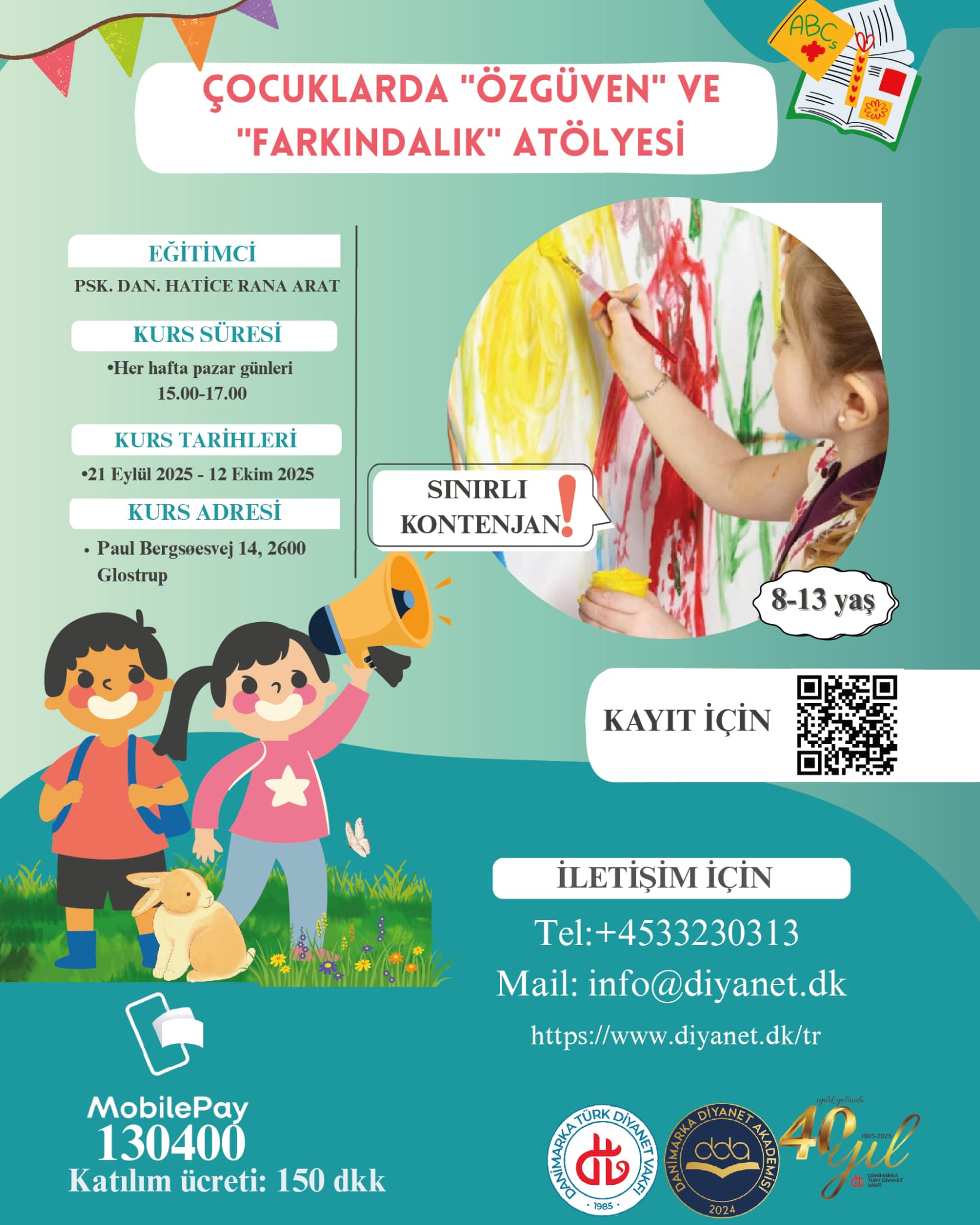 Çocuklarda Özgüven ve Farkındalık Atölyesi