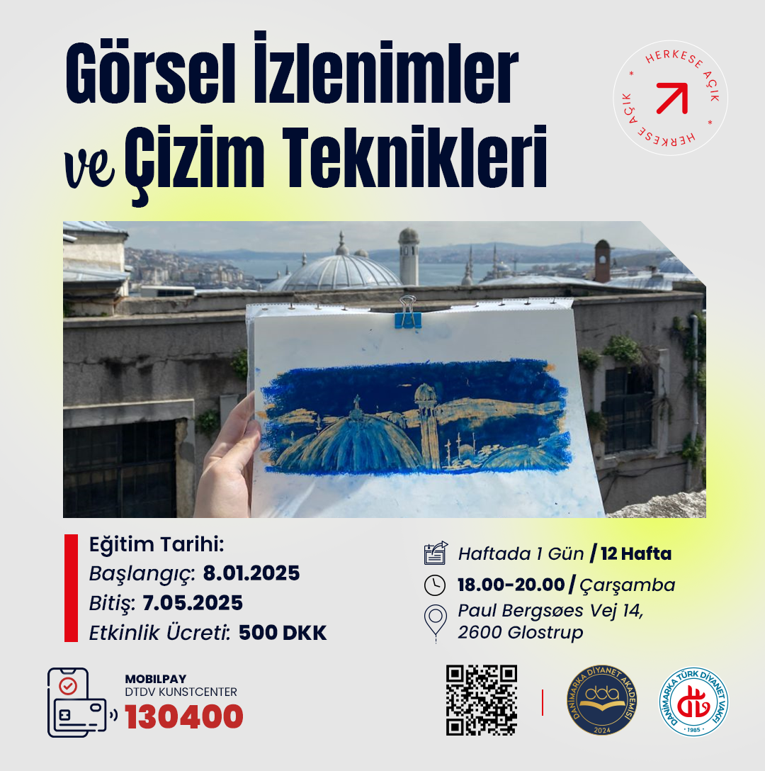 Görsel İzlenimler ve Çizim Teknikleri Eğitimi